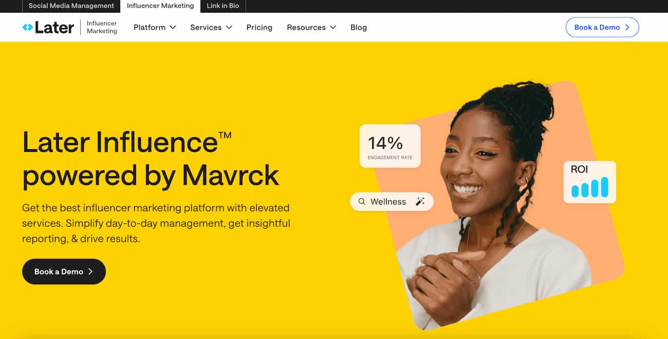 Later Influence homepage