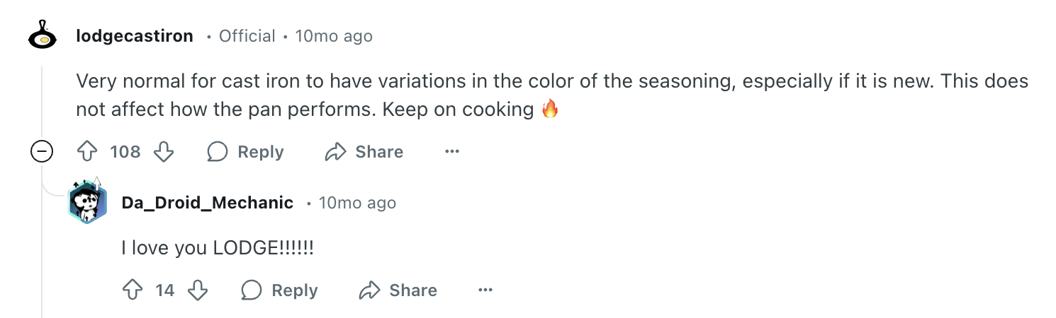 reddit markeitng example from lodge